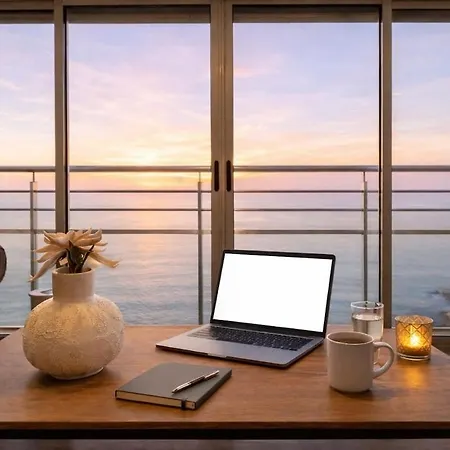 Oceanfront In Cullera, Suitable For Remote Work And Long