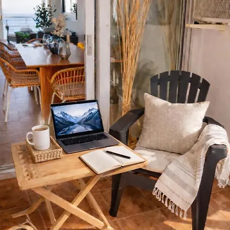 Oceanfront In Cullera, Suitable For Remote Work And Long Lägenhet